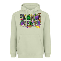 Matcha loan officer mardi gras cowgirl Heavyweight Hoodie - CowGirlArtShop