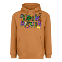 Meerkat loan officer mardi gras cowgirl Heavyweight Hoodie - CowGirlArtShop