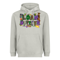 Moon Dust loan officer mardi gras cowgirl Heavyweight Hoodie - CowGirlArtShop