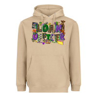 Mushroom loan officer mardi gras cowgirl Heavyweight Hoodie - CowGirlArtShop