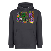 Smoke loan officer mardi gras cowgirl Heavyweight Hoodie - CowGirlArtShop