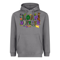 Storm loan officer mardi gras cowgirl Heavyweight Hoodie - CowGirlArtShop