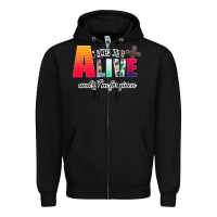 Black He is Alive Zipper Hoodie - Bettercallsaul