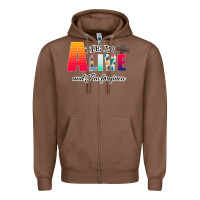 Chestnut He is Alive Zipper Hoodie - Bettercallsaul