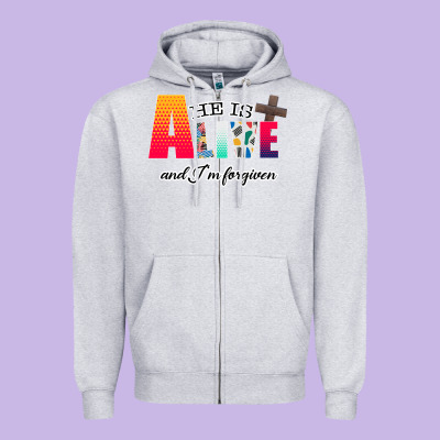 He Is Alive Zipper Hoodie Designed By Bettercallsaul