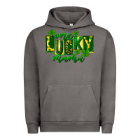 Pigment Tornado one lucky mama st patricks Urban Hoodie - FaDigitalArtStudio