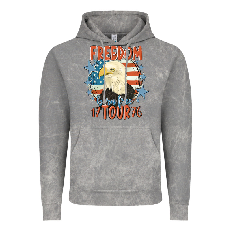 Freedom Born Free Tour 1776 Vintage Hoodie by MaliasSmallBusiness | Teevron