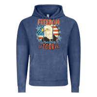 Vintage Denim freedom born free tour 1776 Vintage Hoodie - MaliasSmallBusiness