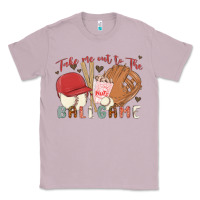 Lilac take me out to the ballgame Classic Tee - MaliasSmallBusiness