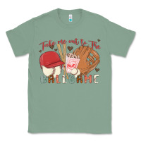 Sage take me out to the ballgame Classic Tee - MaliasSmallBusiness