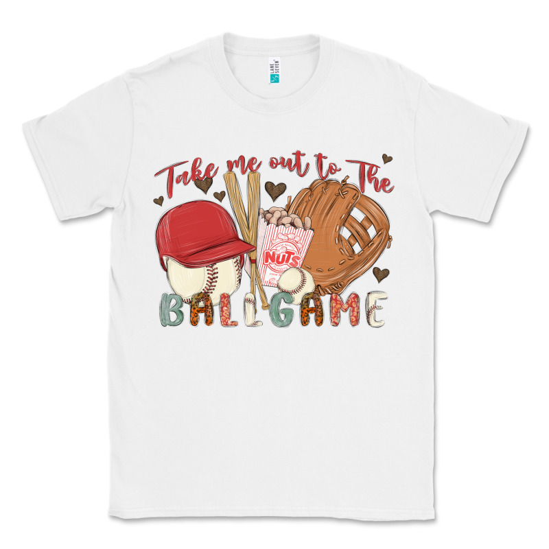 Take Me Out To The Ballgame Classic Tee by MaliasSmallBusiness | Teevron