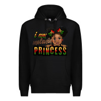 Black i am melanin princess black peekaboo Premium Hoodie - CowGirlArtShop