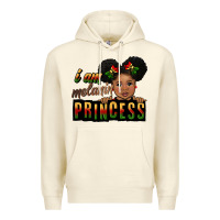Sandshell i am melanin princess black peekaboo Premium Hoodie - CowGirlArtShop