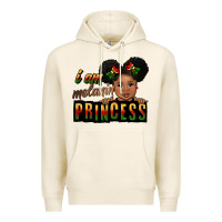 Tofu i am melanin princess black peekaboo Premium Hoodie - CowGirlArtShop