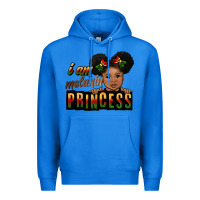 True Royal i am melanin princess black peekaboo Premium Hoodie - CowGirlArtShop