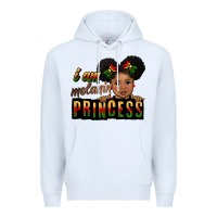 White i am melanin princess black peekaboo Premium Hoodie - CowGirlArtShop