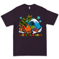 Plum merry Christmas camp Premium Tee - AdoDesignShop