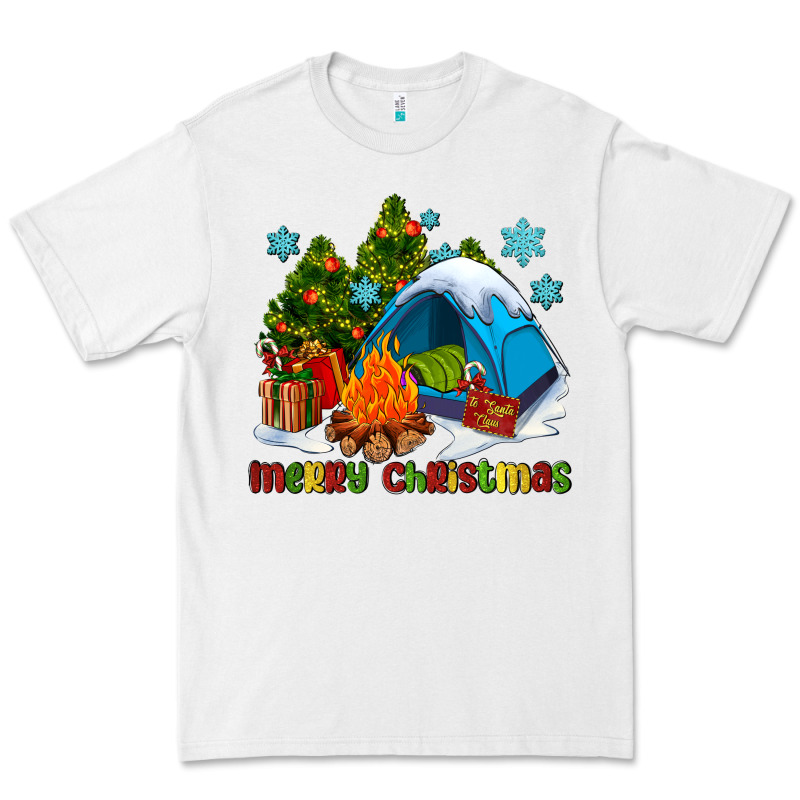 Merry Christmas Camp Premium Tee by AdoDesignShop | Teevron