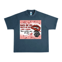 Midnight Navy roses are red violets are blue i have 5  fingers t Urban Heavy Tee - MaliasSmallBusiness