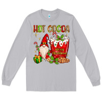 Moon Dust christmas gnome hot cocoa Long Sleeve Tee - MaliasSmallBusiness
