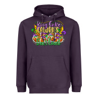 Plum king cake calories dont count Heavyweight Hoodie - CowGirlArtShop