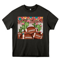 Asphalt football leopard cactus Heavy Core Tee - JahusDesignShop