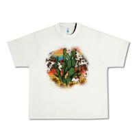 Pistachio cowhide aztec sunflowers cactus Urban Heavy Tee - AdoDesignShop