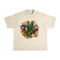 Sandshell cowhide aztec sunflowers cactus Urban Heavy Tee - AdoDesignShop