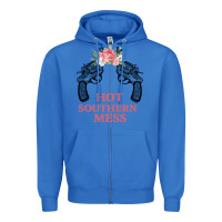 True Royal Hot Southern Mess Zipper Hoodie - Bettercallsaul