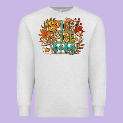 Spice Spice Baby Premium Sweatshirt Designed By Cowgirlartshop
