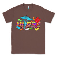 Chestnut Autism Nurse Classic Tee - NancyCooperArtShop