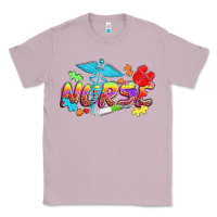 Lilac Autism Nurse Classic Tee - NancyCooperArtShop