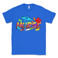 True Royal Autism Nurse Classic Tee - NancyCooperArtShop