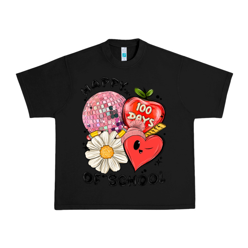 Happy 100 Days Of School Urban Heavy Tee by MaliasSmallBusiness | Teevron