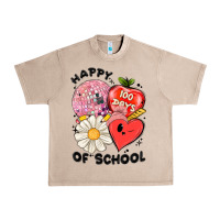 French Oak happy 100 days of school Urban Heavy Tee - MaliasSmallBusiness