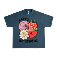 Midnight Navy happy 100 days of school Urban Heavy Tee - MaliasSmallBusiness