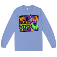 Colony Blue bad witch vibes Long Sleeve Tee - JahusDesignShop