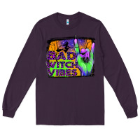 Plum bad witch vibes Long Sleeve Tee - JahusDesignShop