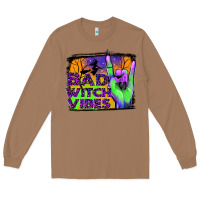 Toasted Coconut bad witch vibes Long Sleeve Tee - JahusDesignShop