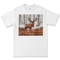 White reinder Premium Tee - JahusDesignShop
