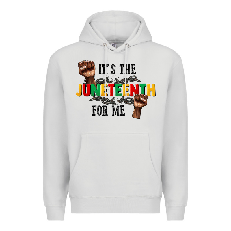 Its The Juneteenth For Me Premium Hoodie by CowGirlArtShop | Teevron