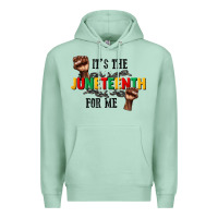 Seafoam its the juneteenth for me Premium Hoodie - CowGirlArtShop