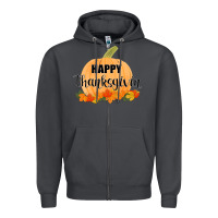 Smoke Happy Thanksgiving Zipper Hoodie - Bettercallsaul