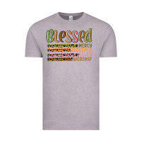 Vintage Zinc retro blessed redeemed quotes Vintage Tee - MaliasSmallBusiness