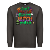 Smoke dont make me flip my witch switch Premium Sweatshirt - CowGirlArtShop