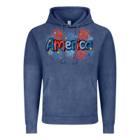 Vintage Denim America Vintage Hoodie - MaliasSmallBusiness