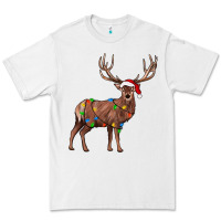 White reindeer Premium Tee - JahusDesignShop