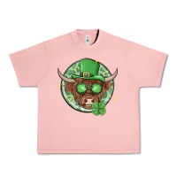 Salmon st. patrick's day heifer Urban Heavy Tee - MaliasSmallBusiness