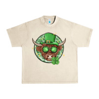 Sandshell st. patrick's day heifer Urban Heavy Tee - MaliasSmallBusiness