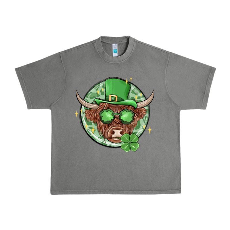 St. Patrick's Day Heifer Urban Heavy Tee by MaliasSmallBusiness | Teevron